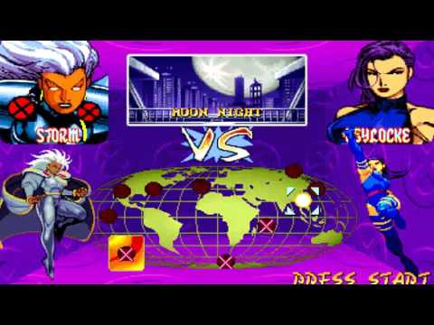 X-Men: Children of the Atom - Storm Playthrough