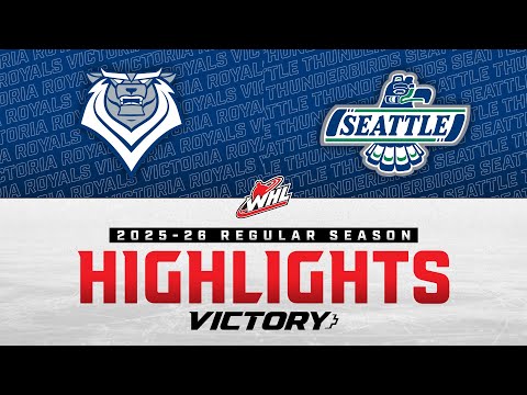 Victoria Royals at Seattle Thunderbirds 11/21 | WHL Highlights 2025-26