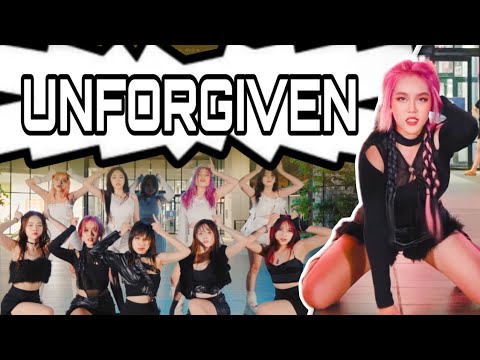 [KPOP IN PUBLIC X2 Ver.] LE SSERAFIM (르세라핌) UNFORGIVEN (feat. Nile Rodgers)ㅣ커버댄스 Dance Cover by 21B5