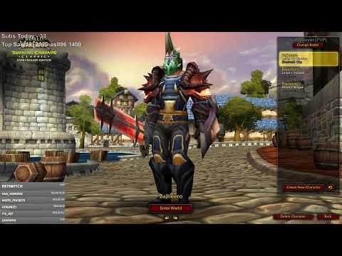 🔥TBC Lvl 70 Prot Warrior Gruul, Mag & Karazhan Raids w/ Pikaboo (Week 1)🔥- World of Warcraft Classic