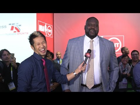  Shaquille O'Neal talked about NUA's robotic luggage logo