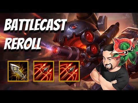 Battlecast Reroll with so many 3-stars! | TFT Galaxies | Teamfight Tactics