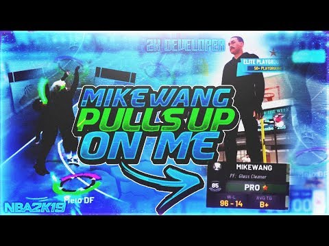 MIKE WANG PULLED UP AND PUSHED THE WHOLE GAME! NBA 2K19 DEVELOPER EXPOSED!