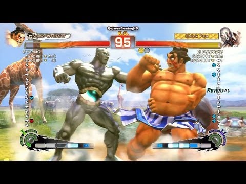 SSFIV AE Poongko | Jyobin | Zangitan | HJMxp | OnigiriSirasan' Ranked Matches' ᴴᴰ