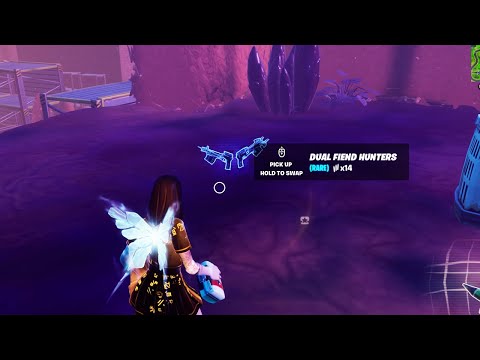 How to get *NEW* Dual Fiend Hunters Crossbow in Fortnite Season 8 location