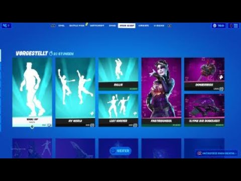 Fortnite Item Shop vom 18.6.2021