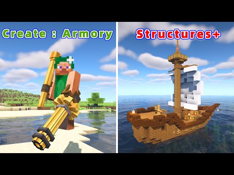 12 Amazing Minecraft Mods For 1.19.4 and 1.19.2 ! (Create : Armory)