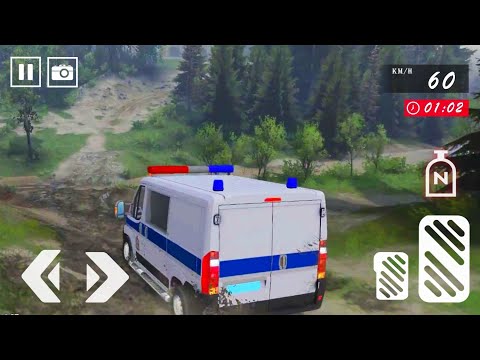 Offroad Police Van 2020 | Van Hill Driving Simulator - Android Gameplay