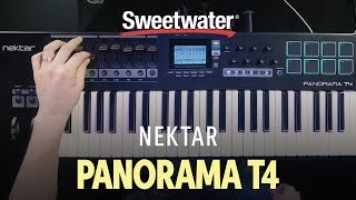 Video thumbnail for Nektar Panorama T4 Keyboard Controller Demo by Sweetwater