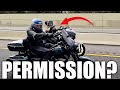 THEY REALLY ASKED FOR PERMISSION TO PASS SHOULD YOU