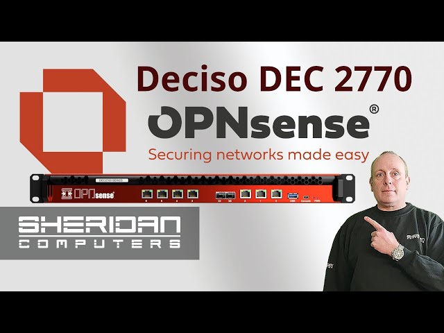 Official OPNsense Hardware: DEC2770 in the Rack