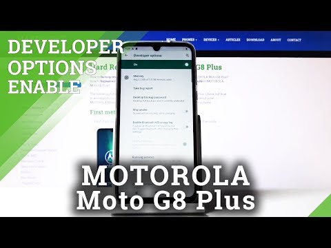 How to Activate Developer Options in MOTOROLA Moto G8 Plus – OEM Unlock / USB Debugging