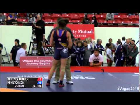 53 kg SF - Whitney Conder (Army WCAP) vs Michaela Hutchison (TMWC)