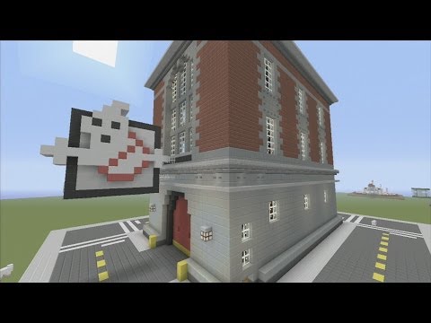 Minecraft xbox Epic Structures: SPANKLECHANK'S GHOSTBUSTERS HEADQUARTERS