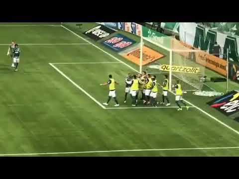 Gol de Wesley contra o Grêmio.