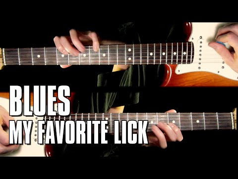Four variations of my favorite blues lick in E-minor
