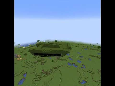 INSANE! Unbelievable Minecraft Tank Build!! 🚀 #Shorts
