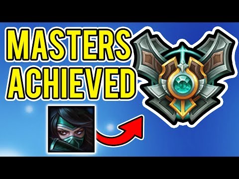OMG IT FINALLY HAPPENED! MASTER TIER ACHIEVED BY AKALI ONE-TRICK (REACTION)| League of Legends