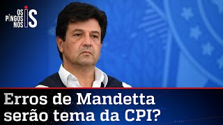 CPI deve começar dando palanque a Mandetta contra Bolsonaro