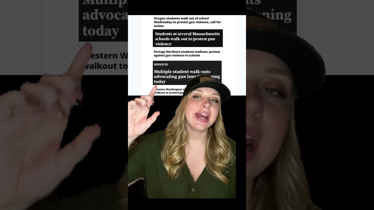 Whose Plan: Students or Gun Control Organization?!? #shortsvideo #shorts