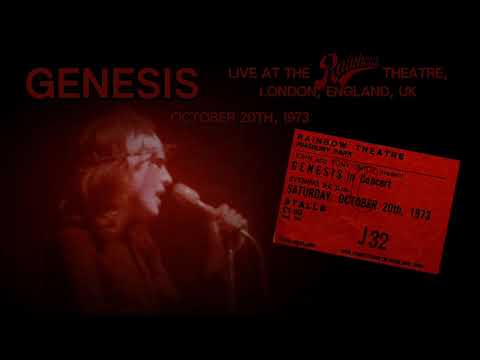 Genesis - Oct. 20th, 1973 - Live at the Rainbow Theatre, London, England, UK 