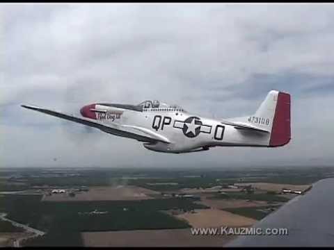 WARBIRD TRAINING MISSION: P-51 T-28 & AD-4