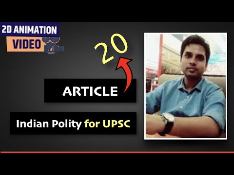 Article 20 of Indian Constitution in Hindi | Right to Freedom | Fundamental Rights | UPSC