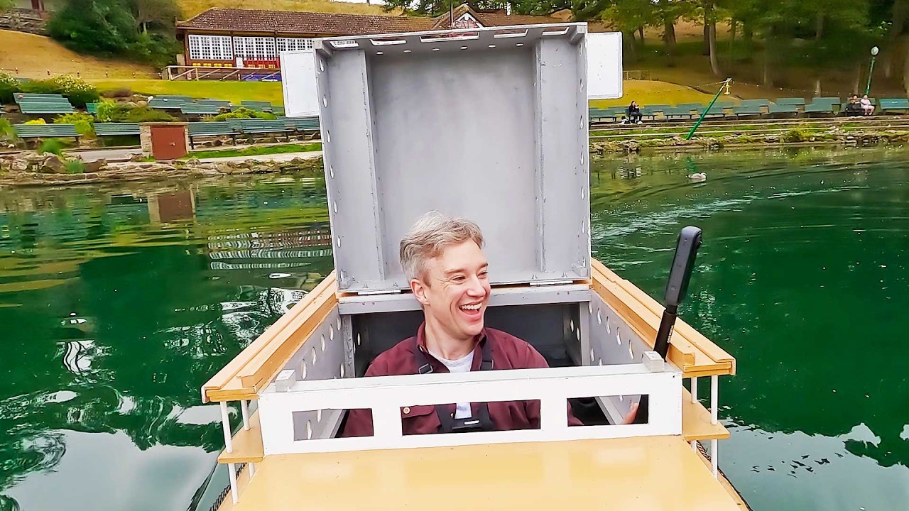I finally got to drive Yorkshire’s tiny boats.