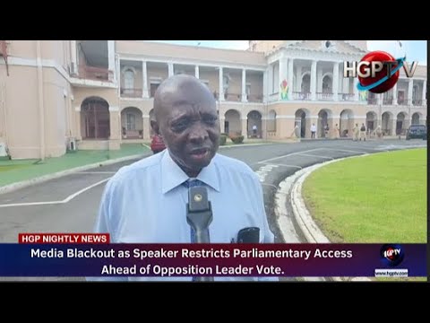 Media Blackout as Speaker Restricts Parliamentary Access Ahead of Opposition Leader Vote.