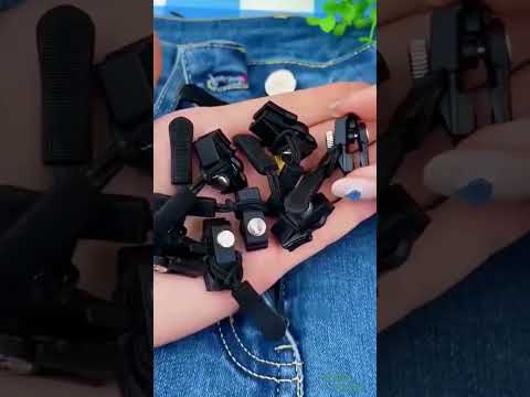 Универсальные бегунки для молний ZippetFix, 15 штук, черные - фото 1 - id-p3036245274