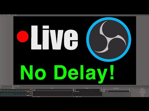 OBS STUDIO HOW TO REMOVE STREAM DELAY New FIX!