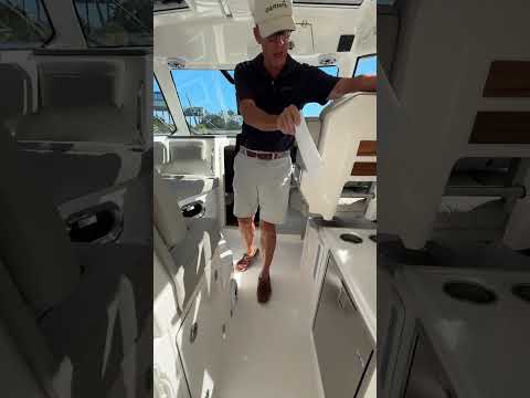 New 2026 Pursuit OS 325 32 ft Express Cruiser Boat For Sale In Jacksonville, FL: Walkaround
