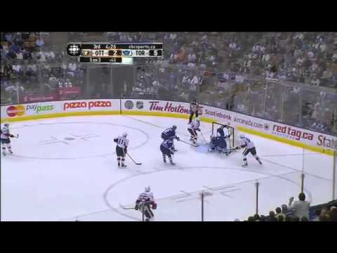 Senators @ Maple Leafs 10 8 11 Alfredsson, Spezza, Alfredsson