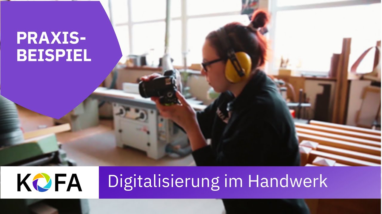 Digitalisierung im Handwerk. Digitale Kompetenzen in KMU | KOFA