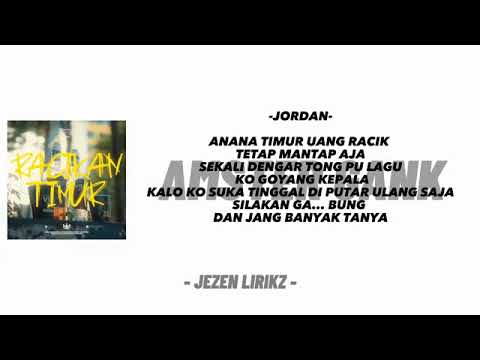 Lirik lagu "RACIKAN TIMUR" Amstr Gank