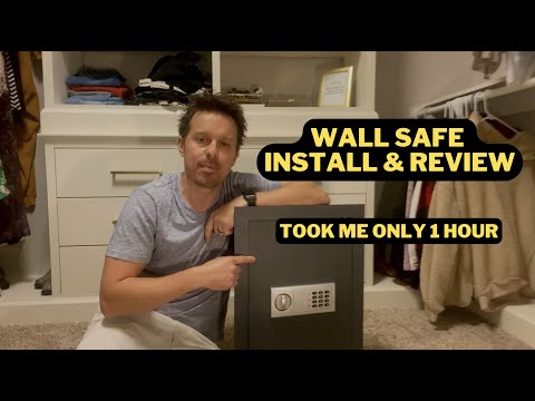How to Install a Wall Safe - Paragon Lock & Safe Install & Review