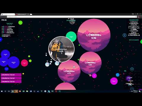 Agar.io - (Ł7) Lucky Seven VS Ecstasy (Ecs)  - Clan War [6v6]