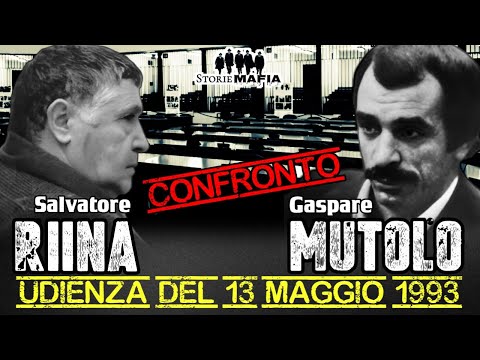 Confronto in aula: Salvatore Riina contro Gaspare Mutolo. #storiemafia