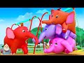 Ek Mota Hathi with Bob The Train, एक मोटा हाथी, Bandar Mama, Hindi Rhymes For Kids