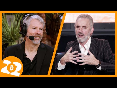 MicroStrategy CEO Michael Saylor REACTS To Jordan Peterson - Bitcoin 2022