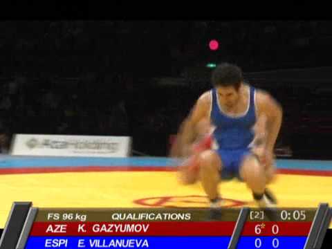 Euro 2011 96kg Eder Villanueva vs. Khetag Gazyumov
