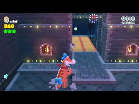 Super Mario 3D World (Switch) 8-5 Itemless Speedrun - Time: 72 (TWR)