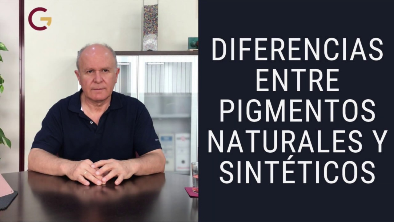 Diferencias entre pigmentos naturales y sintéticos | G&C Colors