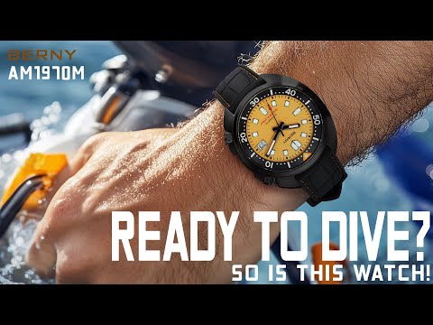 BERNY Ultimate Dive Watch | NH35 Movement & 20ATM & Super-Luminous | The One That Conquers the Abyss