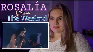 ROSALÍA - LA FAMA (Official Video) ft. The Weeknd - Reaction