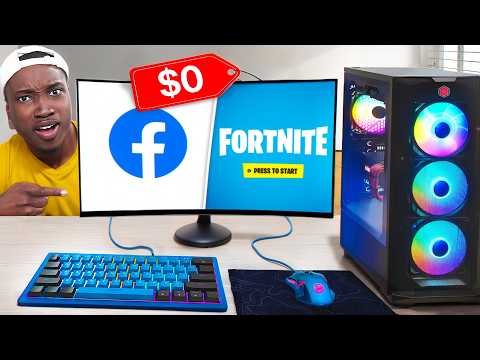 Building A Gaming Setup Using ONLY Facebook Marketplace
