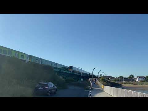 29000 Class And 22000 Class Crossing The Laytown Viaduct