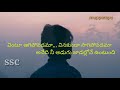 Evarini Nindinchaku Mosam Cheyaku Chivariki Neeve Maadi Pothavu