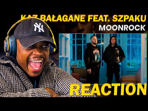 FIRST TIME HEARING KAZ BALAGANE - Kaz Bałagane feat. Szpaku - Moonrock ( (POLISH RAP REACTION!!!)