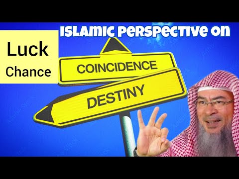 Islamic ruling on something happening by Luck, Chance or Coincidence.... #assim assim al hakeem